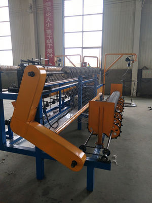Heavy Duty 5.0mm Double Wire PLC Chain Link Making Machine